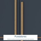 Guarda-roupa Solteiro 4 Portas 2 Gavetas Sarah Yescasa Azul P