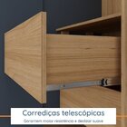 Guarda-roupa Solteiro 4 Portas 2 Gavetas Sarah Yescasa Azul P