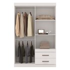 Guarda Roupa Solteiro 4 Portas 2 Gavetas Star 4.2