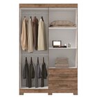 Guarda Roupa Solteiro 4 Portas 2 Gavetas Star 4.2 Santos Andi