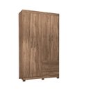 Guarda Roupa Solteiro 4 Portas 2 Gavetas Star 4.2 Santos Andi