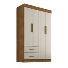 Guarda Roupa Solteiro 4 Portas 2 Gavetas Veneto Sallêto Móvei