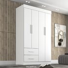 Guarda Roupa Solteiro 4 Portas 2 Gavetas Veneto Sallêto Móvei