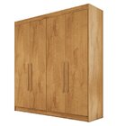 Guarda Roupa Solteiro 4 Portas 3 Gavetas 100% Mdf Nantes  Per
