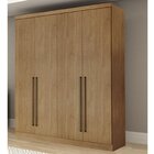 Guarda Roupa Solteiro 4 Portas 3 Gavetas Bremen Novo Horizont