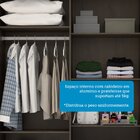 Guarda Roupa Solteiro 4 Portas 3 Gavetas Capelinha Com Espelh