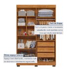 Guarda Roupa Solteiro 4 Portas 3 Gavetas Flórida 100% Mdf Ama