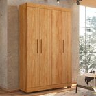 Guarda Roupa Solteiro 4 Portas 3 Gavetas Flórida 100% Mdf Ama