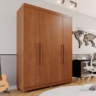 Guarda-roupa Solteiro 4 Portas 3 Gavetas Roma Espresso Móveis