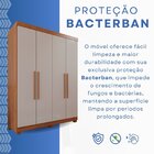 Guarda-roupa Solteiro 4 Portas 3 Gavetas Roma Espresso Móveis