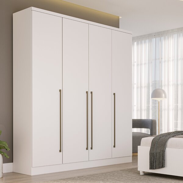 Guarda Roupa Solteiro 4 Portas 4 Gavetas Portugal 181cm Espre