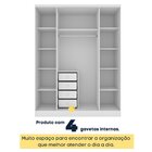 Guarda Roupa Solteiro 4 Portas 4 Gavetas Portugal 181cm Espre