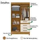 Guarda Roupa Solteiro 4 Portas 8700 Moval