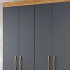 Guarda Roupa Solteiro 4 Portas 9523 Moval