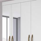 Guarda Roupa Solteiro 4 Portas Com Espelho 8523 Moval
