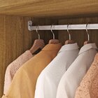 Guarda-roupa Solteiro 4 Portas E 3 Gavetas Madri Nature/champ