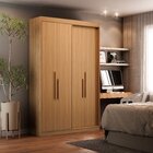 Guarda Roupa Solteiro 4 Portas Manila Cedro