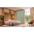 Guarda Roupa Solteiro 4 Portas Milan Thb