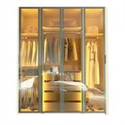 Guarda-roupa Solteiro 4 Portas Reflecta Com Pés E Led 100% Md