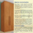 Guarda Roupa Solteiro 4 Portas Zelandia 165cm Espresso Móveis