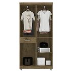 Guarda Roupa Solteiro 5 Portas 1 Gavetas 1005 Araplac