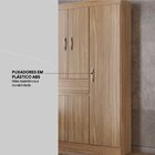 Guarda Roupa Solteiro 6 Portas 1 Gaveta Malu Espresso Móveis