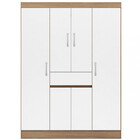 Guarda Roupa Solteiro 6 Portas 1 Gaveta Vidal Demobile