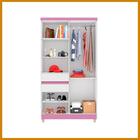 Guarda Roupa Solteiro 6 Portas 2 Gavetas 1160 Araplac