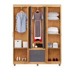 Guarda Roupa Solteiro 6 Portas 2 Gavetas Com Pés 2262 Araplac