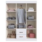 Guarda Roupa Solteiro 6 Portas 2 Gavetas Sidney Doripel