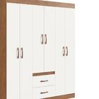 Guarda Roupa Solteiro 6 Portas 2 Gavetas Sidney Doripel