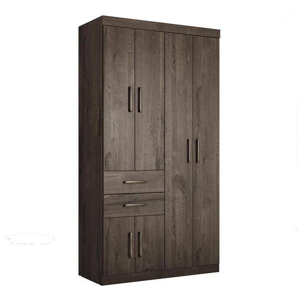 Guarda Roupa Solteiro 6 Portas 2 Gavetas Verona 6.2 - Santos