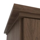 Guarda Roupa Solteiro 6 Portas 3 Gavetas Lima  Castanho Hp