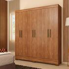 Guarda Roupa Solteiro 6 Portas E 2 Gavetas 1.80m Amendola Tou