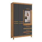 Guarda Roupa Solteiro 6 Portas Fusion Albatroz