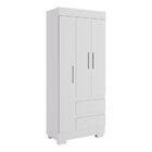 Guarda-roupa Solteiro 75,30cm 3 Portas E 2 Gavetas Chantrieri