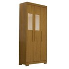 Guarda-roupa Solteiro 82,60cm 3 Portas Com Espelho 100% Mdf P