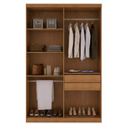 Guarda Roupa Solteiro  Heros 4 Portas Com Pés  Moderna