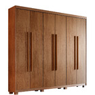 Guarda Roupa Solteiro  Heros 6 Portas Com Pés Moderna