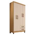 Guarda Roupa Solteiro Ambiente Mogi 4 Portas Carvalho America