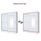 Guarda Roupa Solteiro Amsterdã 2 Portas De Correr Com Espelho