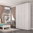 Guarda-roupa Solteiro Amsterdam I 4 Pt 2 Gv Neve