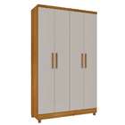 Guarda-roupa Solteiro Amsterdam Ii 4 Pt 2 Gv Cinamomo E Off W