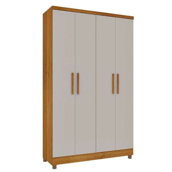 Guarda-roupa Solteiro Amsterdam Ii 4 Pt 2 Gv Cinamomo E Off W