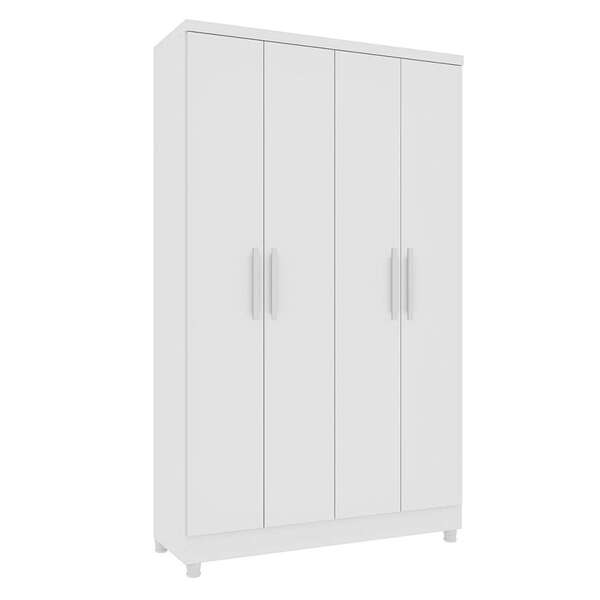 Guarda-roupa Solteiro Amsterdam Ii 4 Pt 2 Gv Neve