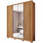 Guarda-roupa Solteiro Apollo 4 Portas 3 Gavetas Com Espelho B
