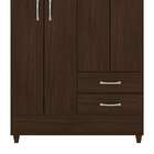 Guarda-roupa Solteiro Astro 4 Portas 2 Gavetas Demóbile
