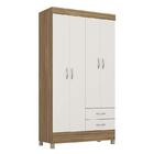 Guarda Roupa Solteiro Astro 4 Portas E 2 Gavetas - Demóbile