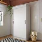 Guarda-roupa Solteiro Atlanta 2pt Branco