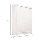 Guarda-roupa Solteiro Ayla 2 Pt 2 Gv Branco